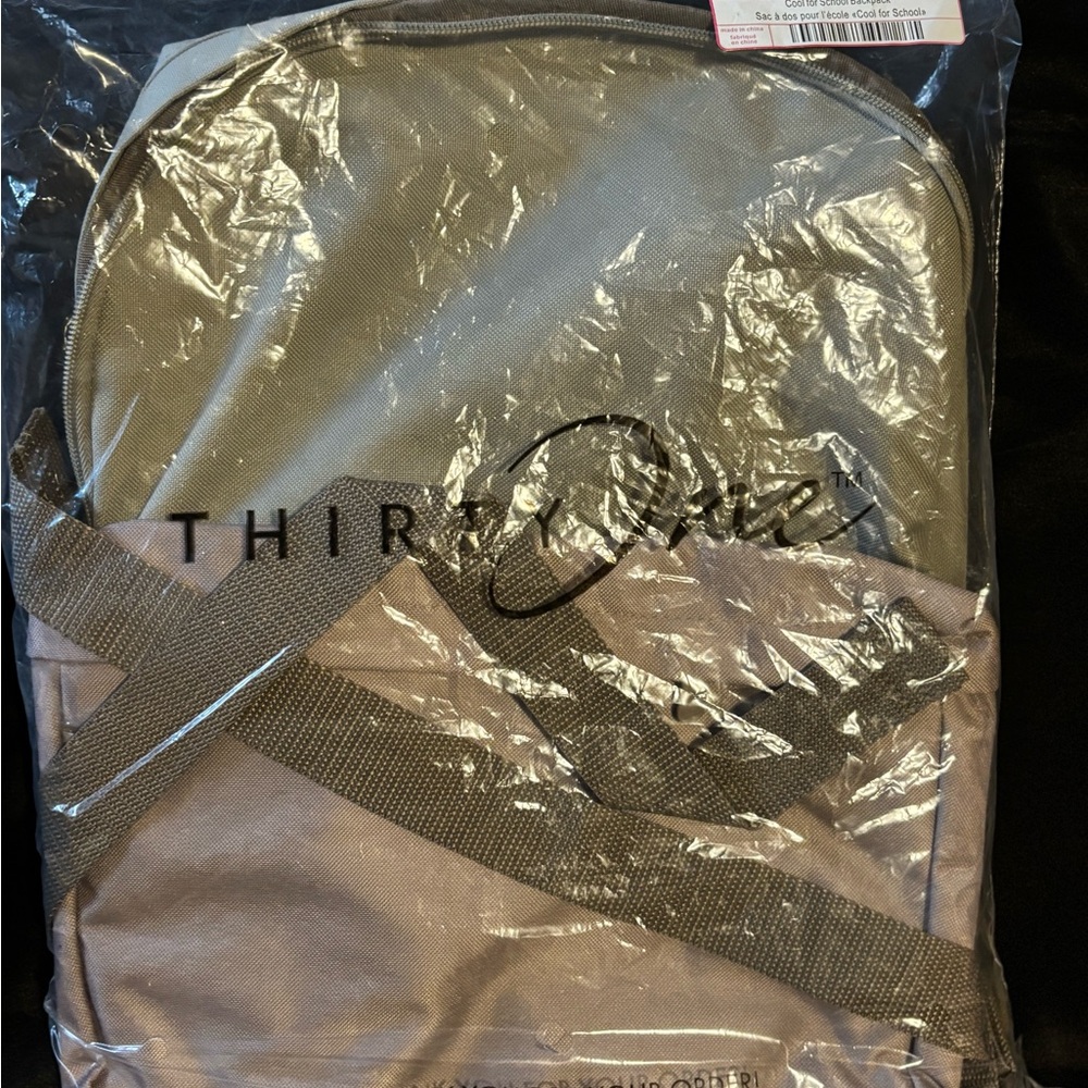 Neutral colorblock Thirty-One Cool for School Backpack